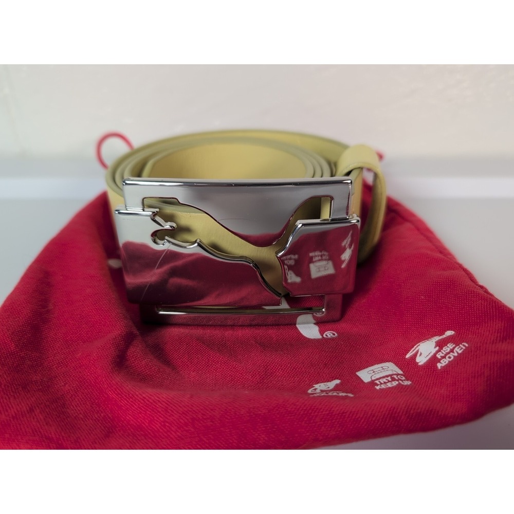 Puma Genuine Leather Belt With Bag M/90cm